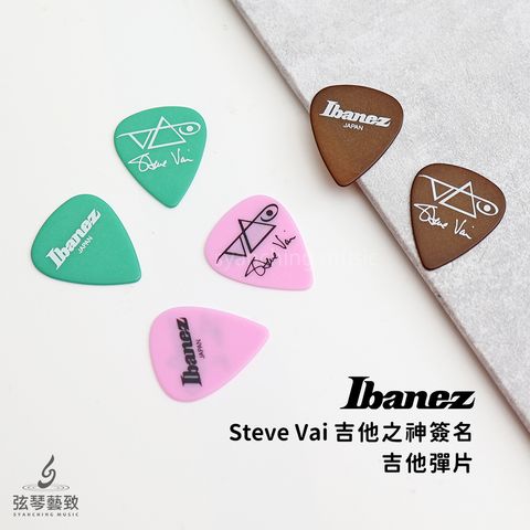 方形網拍圖_Steve Vai 簽名彈片_1