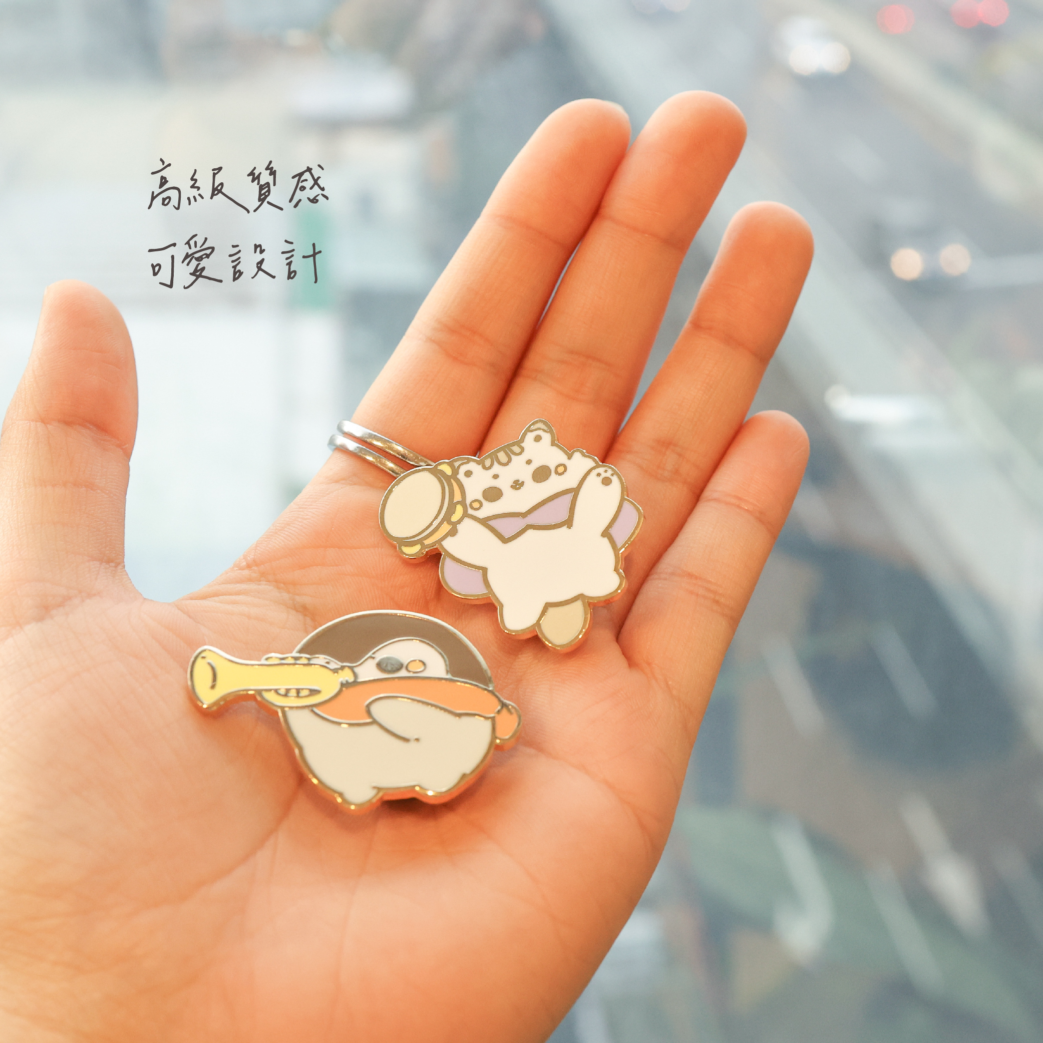 極地樂團胸針-18