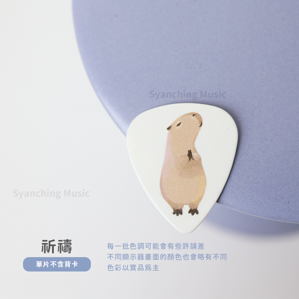 方形網拍圖_水豚吉他彈片_規格_祈禱