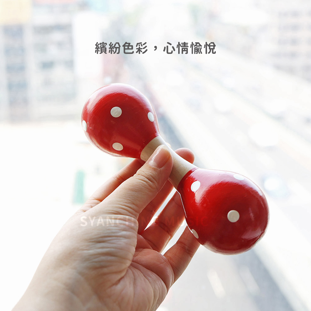 網拍圖_雙頭彩繪沙槌_6
