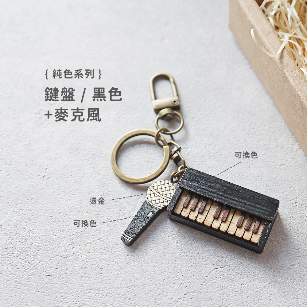 規格圖_手工仿真吉他_純色鍵盤黑 麥克風款
