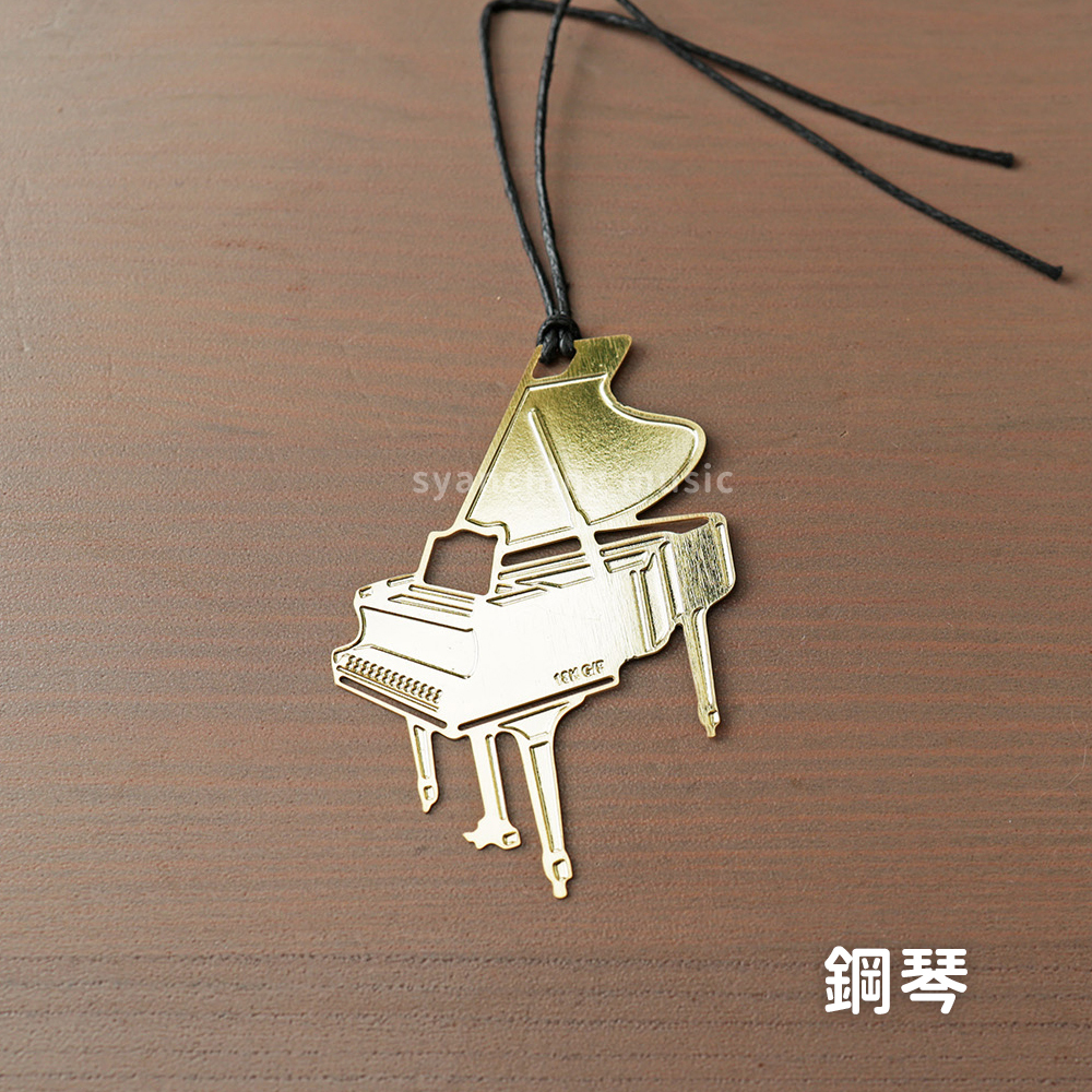 網拍圖_金屬樂器書籤_規格_鋼琴