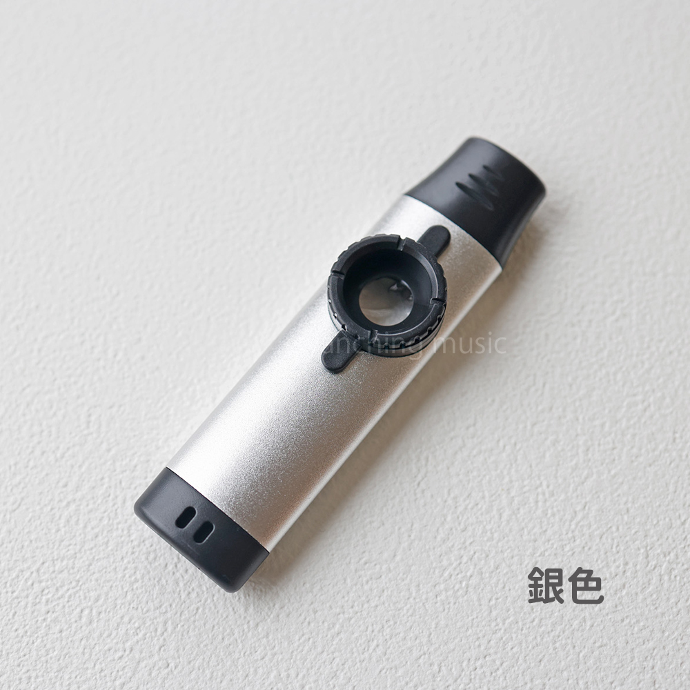 網拍圖_專業款金屬卡祖笛_規格_銀色