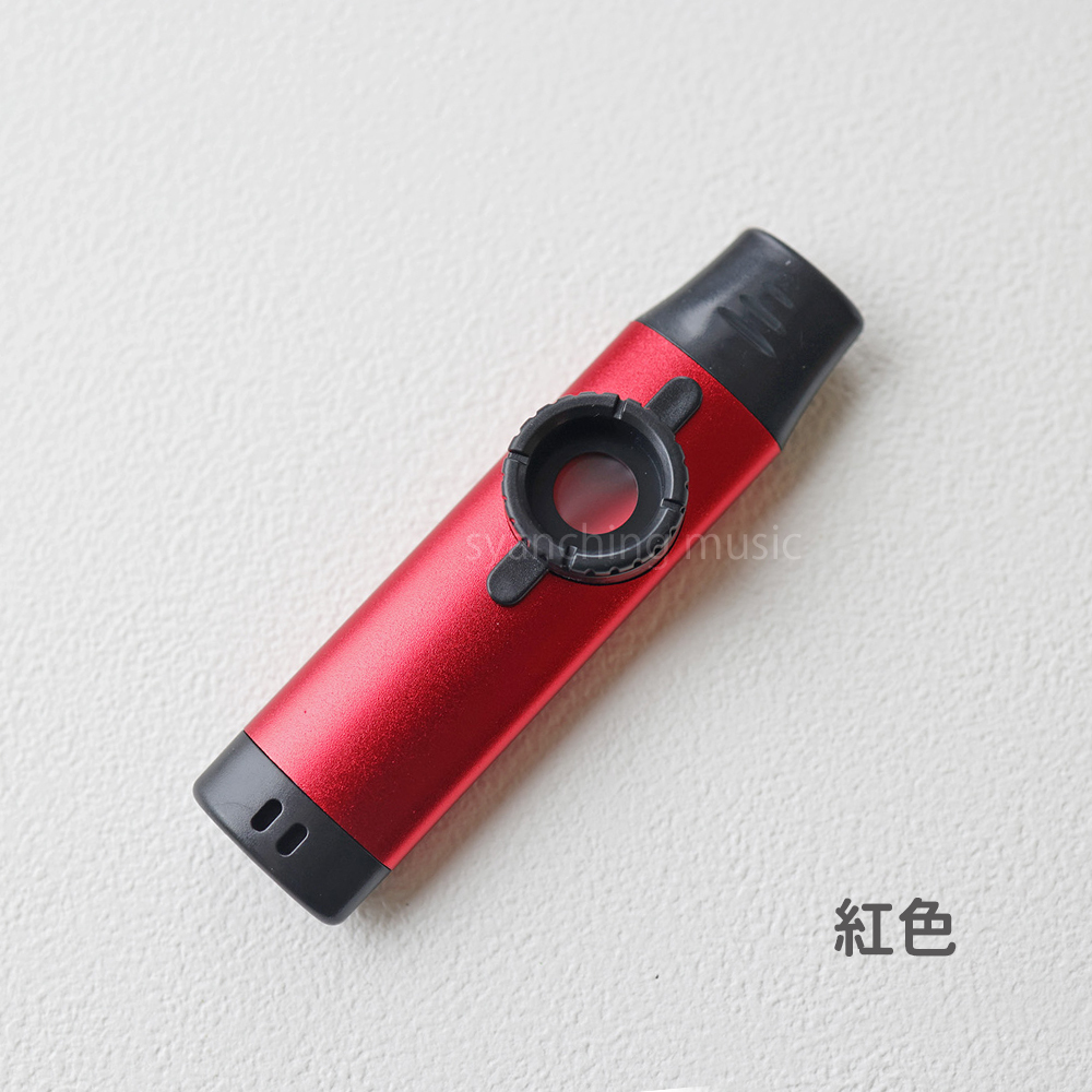 網拍圖_專業款金屬卡祖笛_規格_紅色