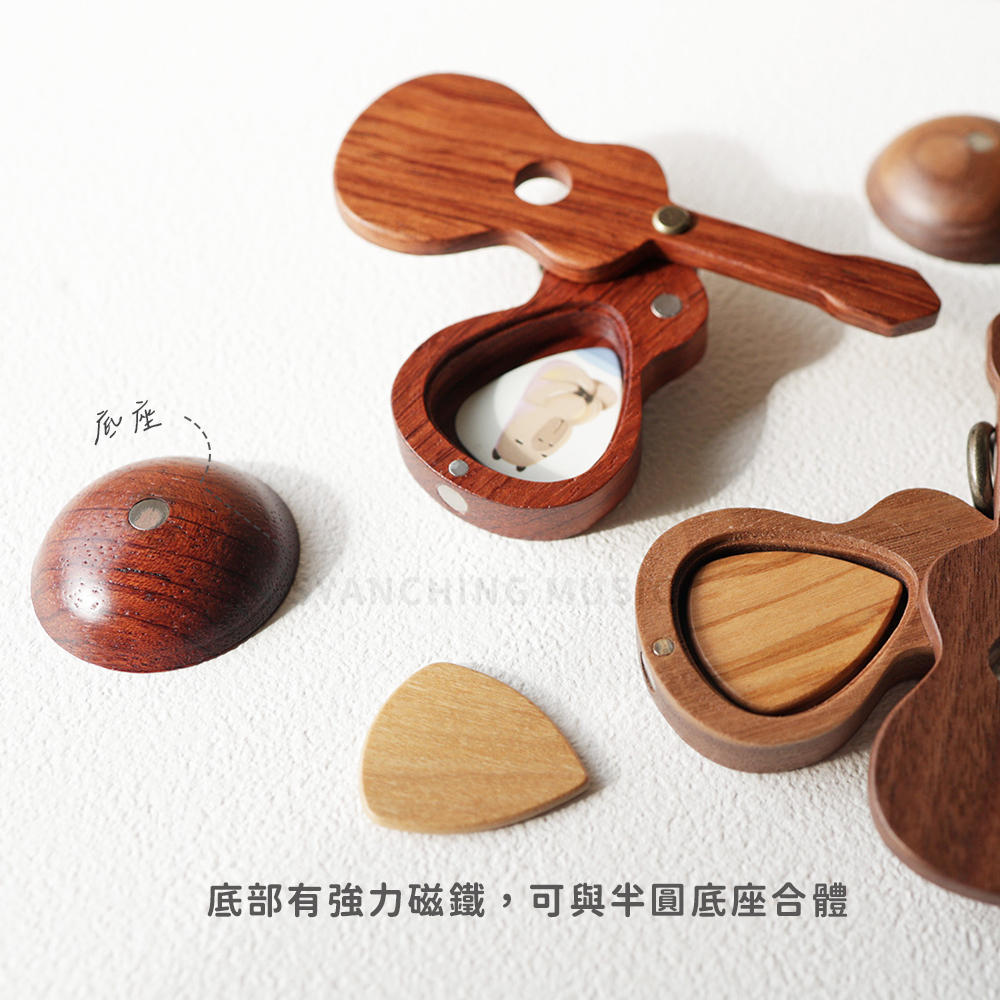 網拍圖_吉他造型Pick盒有底座_3