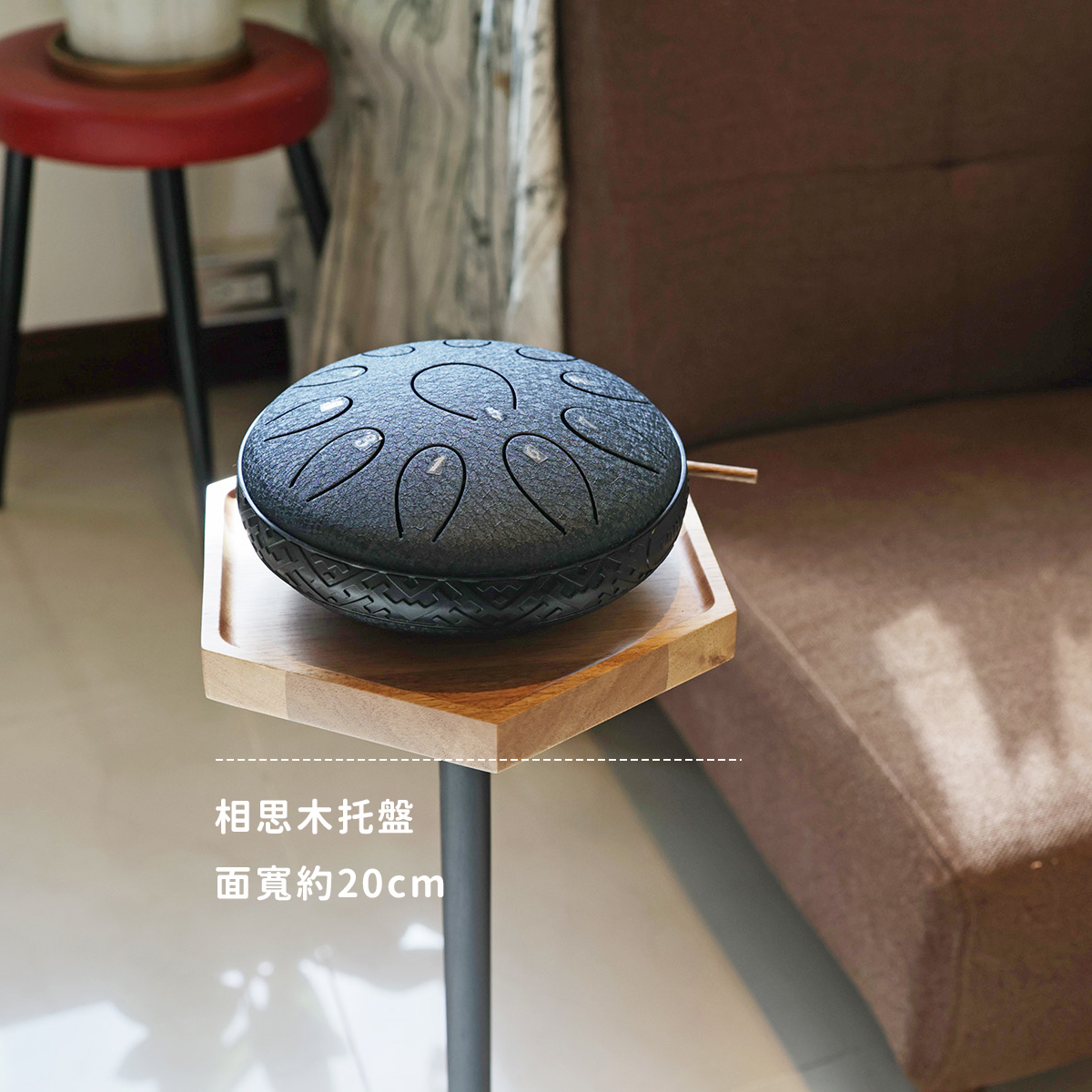 網拍圖_空靈鼓木拖架_2