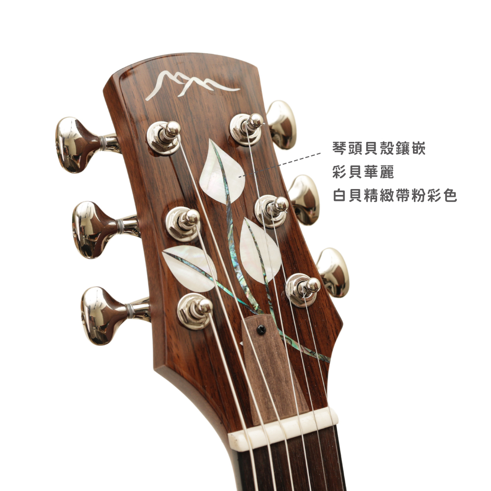 網拍_美索吉他_L200白金葉_8