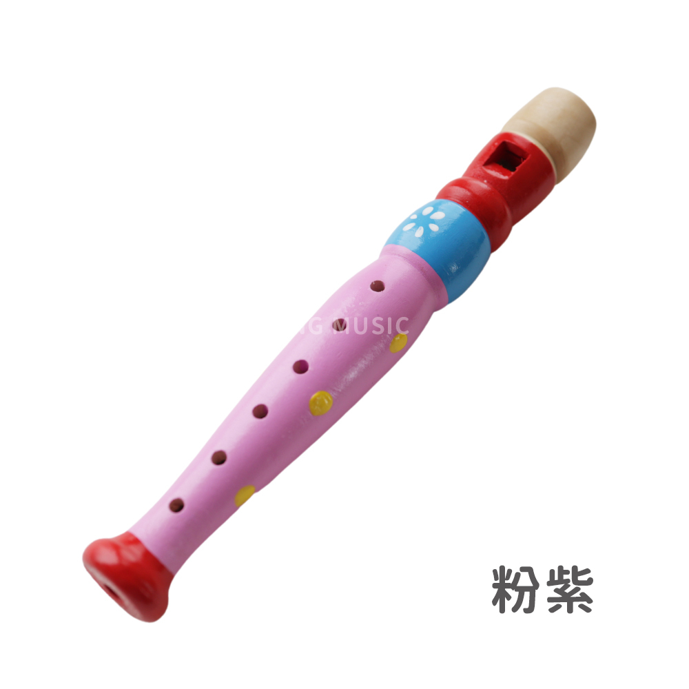 網拍圖_彩繪小直笛_規格_粉紫