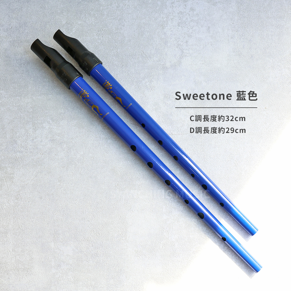 網拍圖_英國製錫口笛_規格_Sweetone藍色