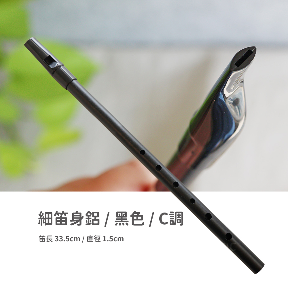 網拍圖_愛爾蘭錫口笛_多款賣場_規格_細笛身鋁銀色C