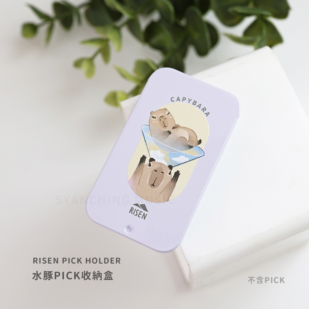 網拍圖_RISEN 馬口鐵PICK盒_規格_水豚