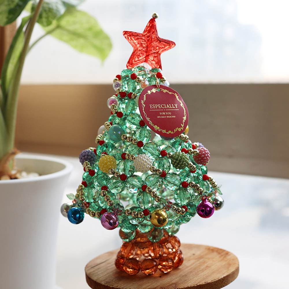 夢幻琉光串珠聖誕樹 / 深綠色