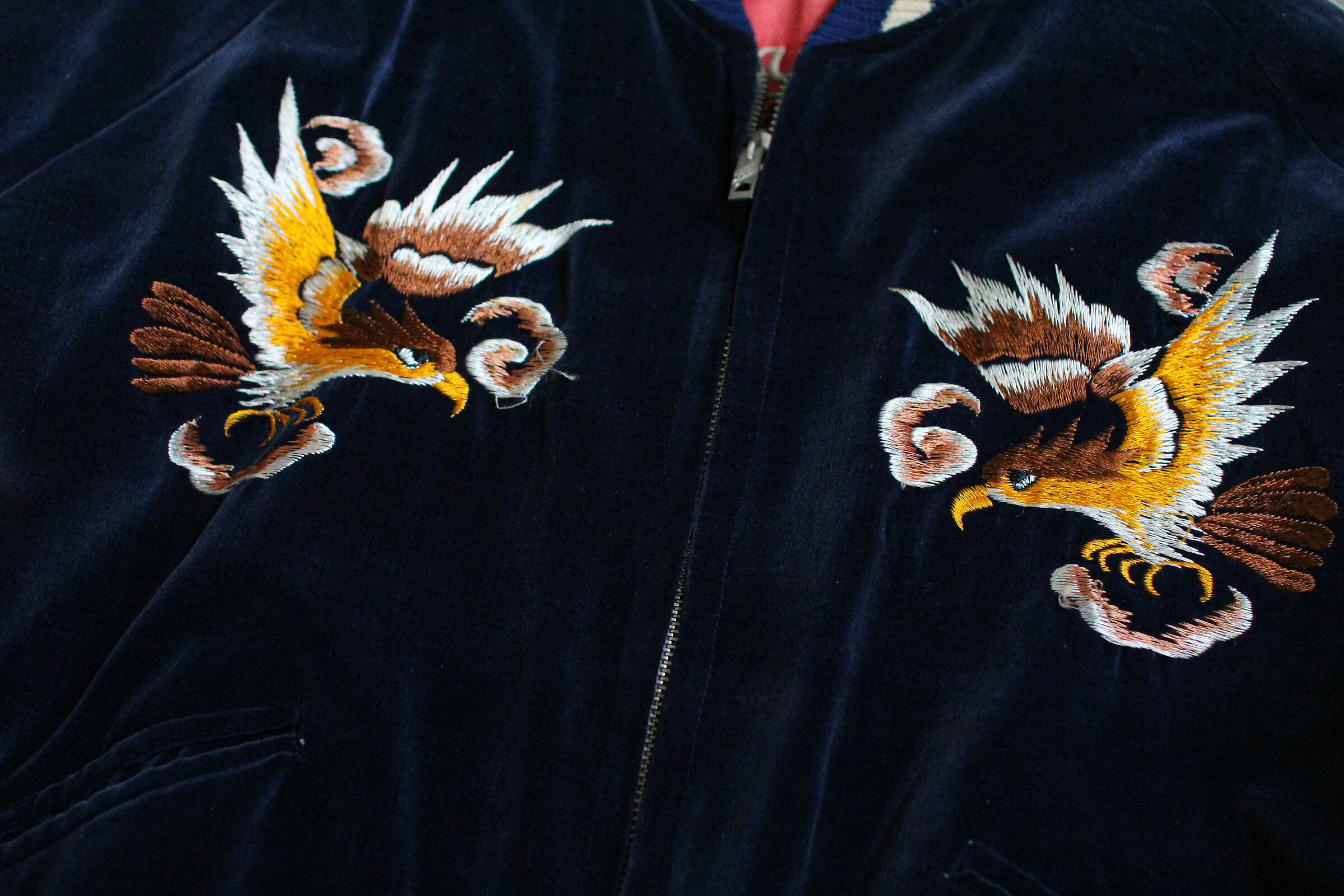 ジャケット・アウター 1%13 SOUVENIR JACKET Embroidery Souvenir Jacket/エンブロイダリー スーベニア