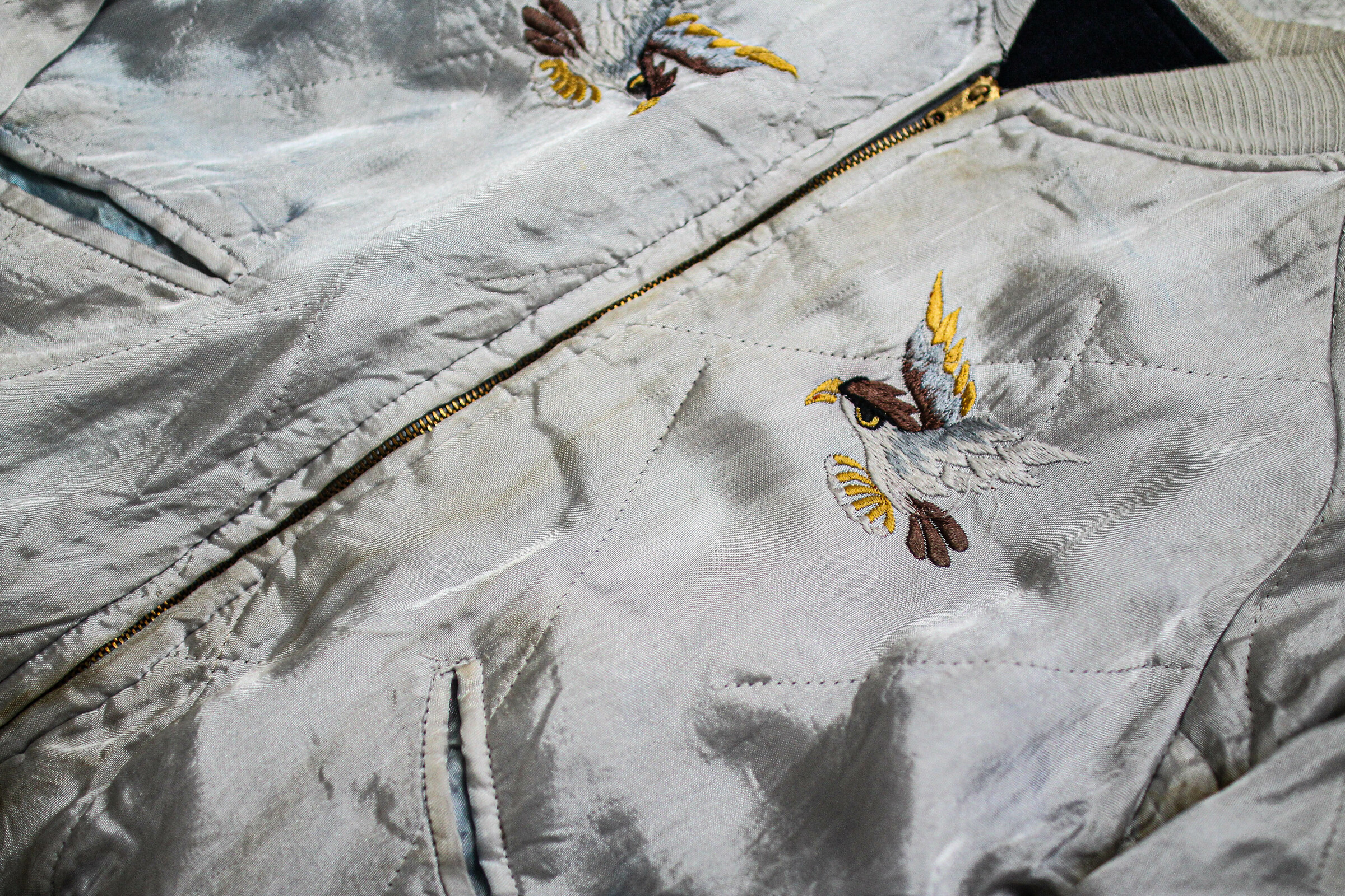1950's Japan Souvenir Jacket Reversible / 1950's 日本雙面穿