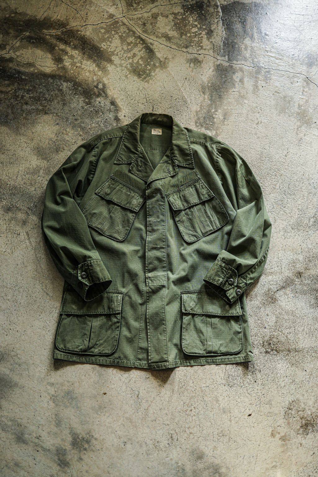 1969's US Army OG107 Jungle Jacket M-R / 1969's 美軍OG107 叢林夾克