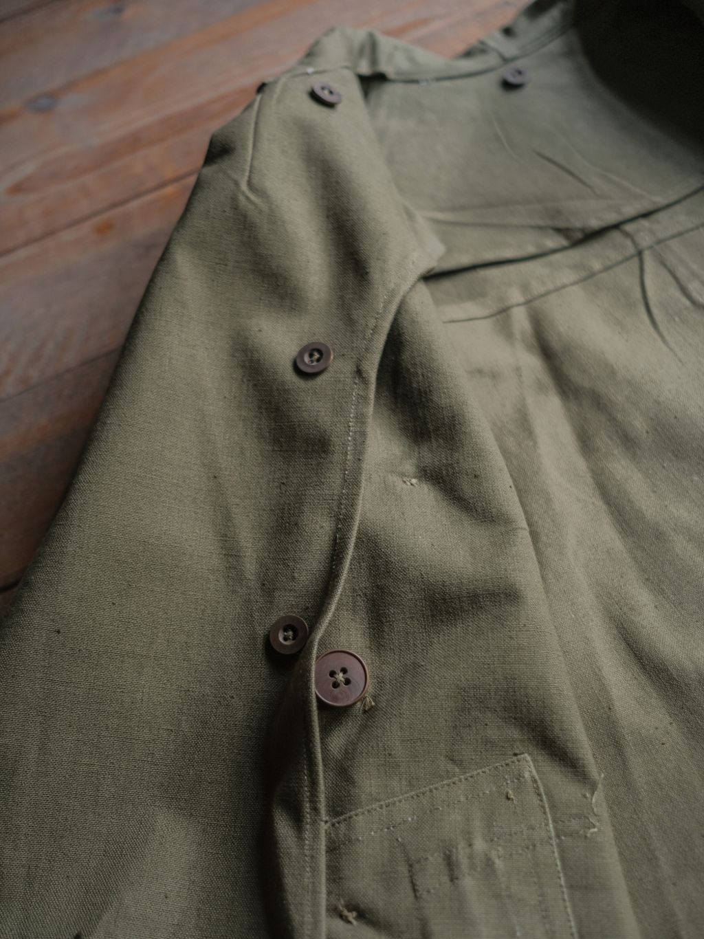 1940-1950’s French Army M38 Motor-rider Jacket 2nd Pattern / 法國陸軍 M38  機車騎士夾克第二版 中期型（Dead Stock with Tag）