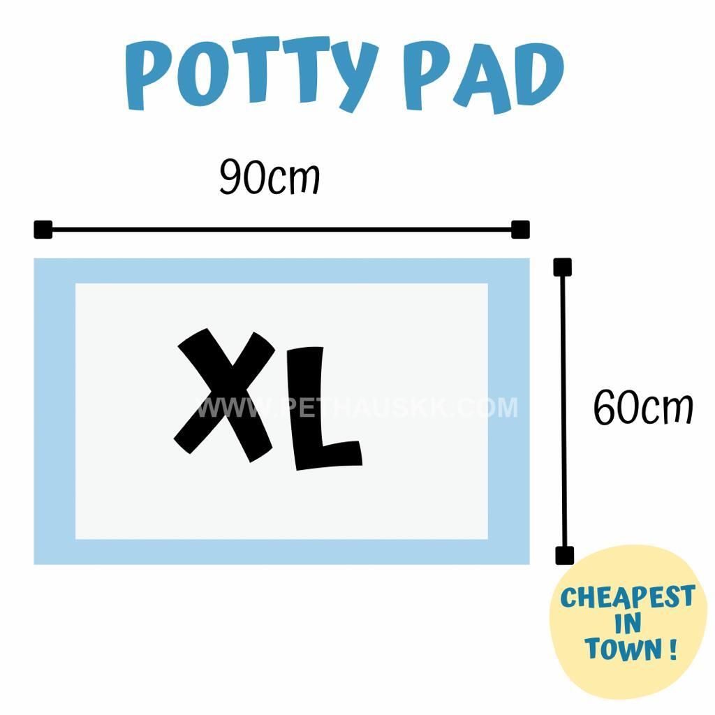 potty pads XL size