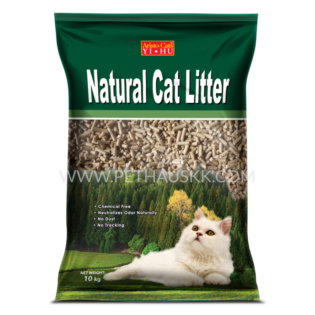 Aristo Cats® Natural Pine Wood Cat Litter 10KG Pet Haus