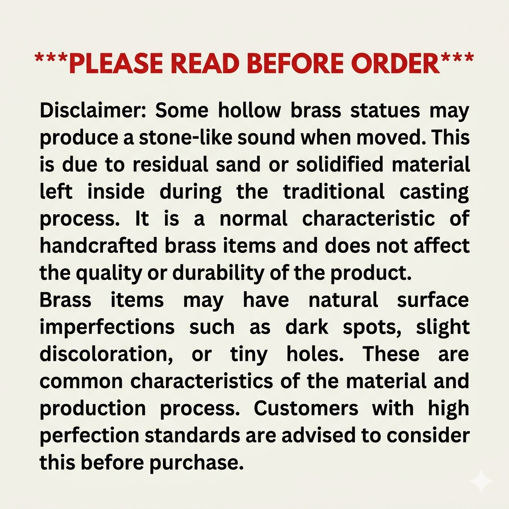 Brass Disclaimer