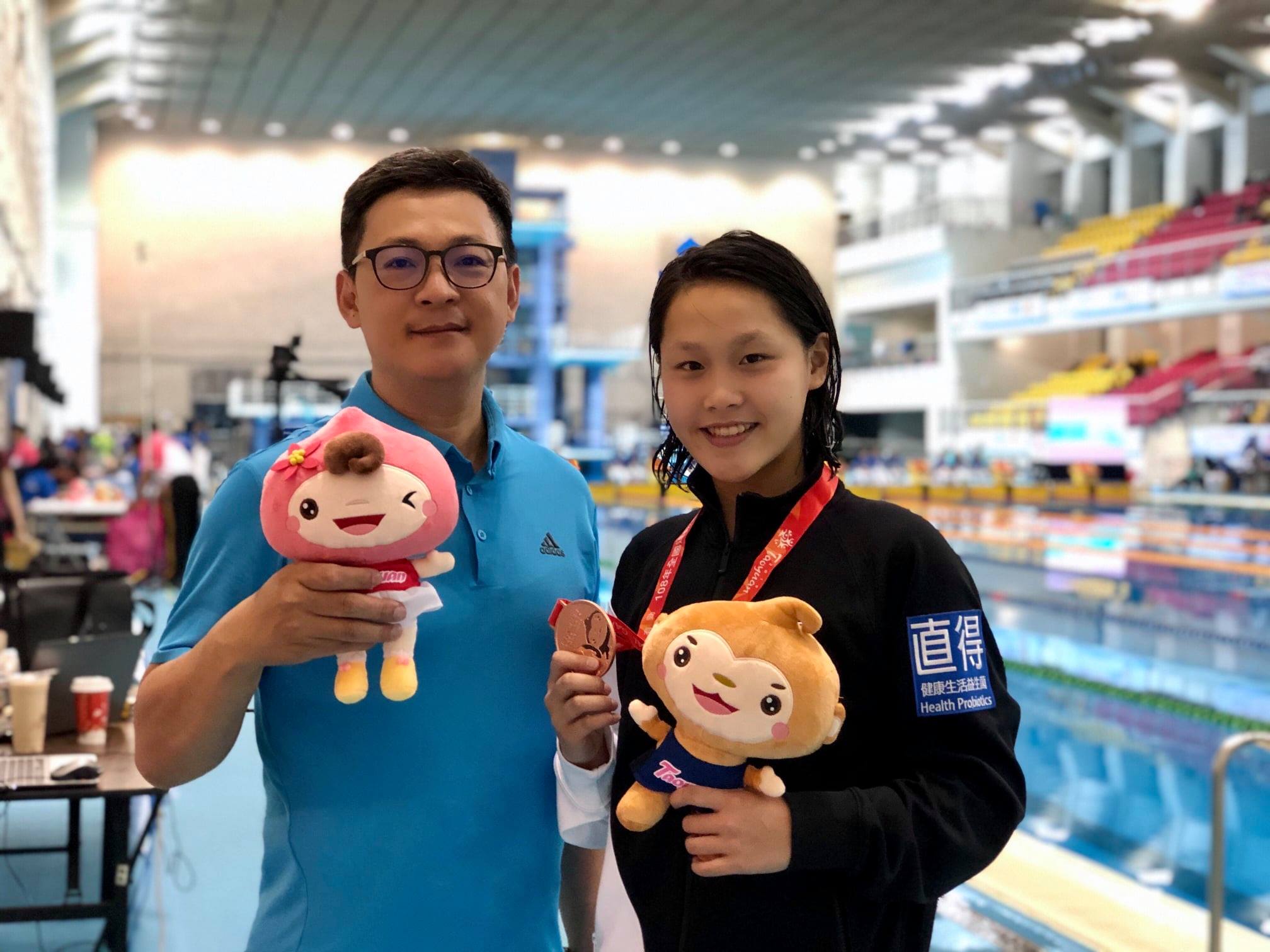 2019/10/21【團體贊助】國中生「泳」闖全運會