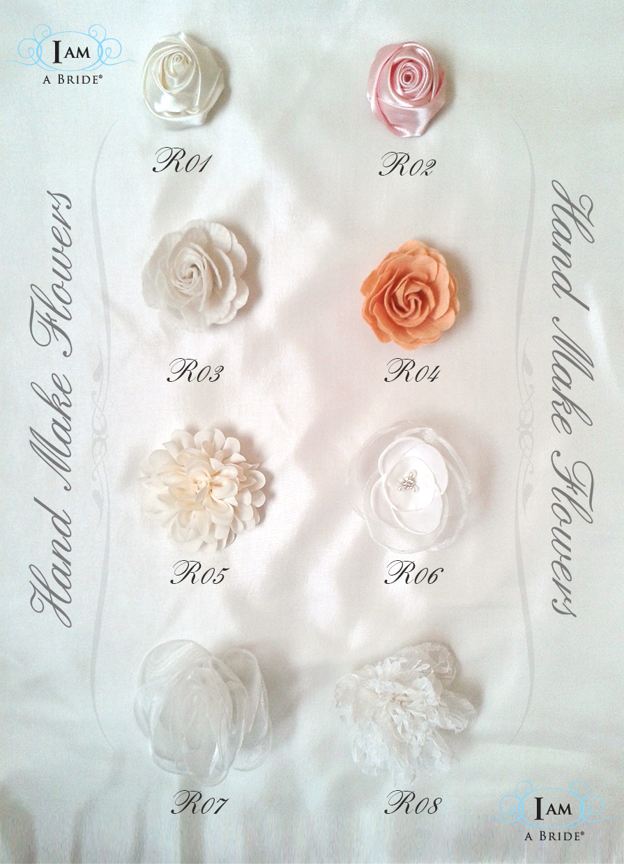 hand make rose flower details choice selections by I AM A BRIDE WEDDING publika kuala lumpur Index Number01.jpg