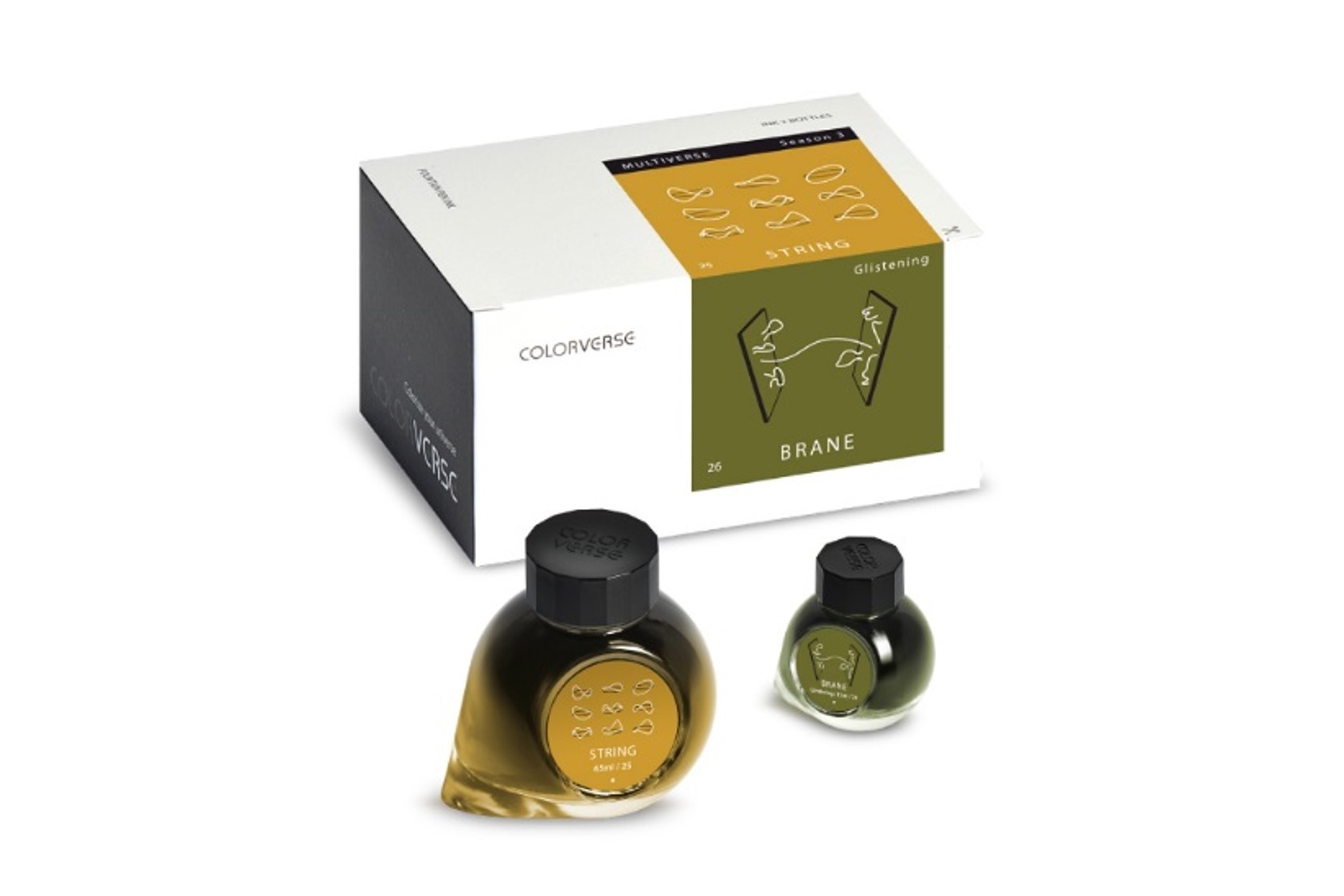 Colorverse Ink - 25 26 String & Brane 弦與膜  15ml 有粉
