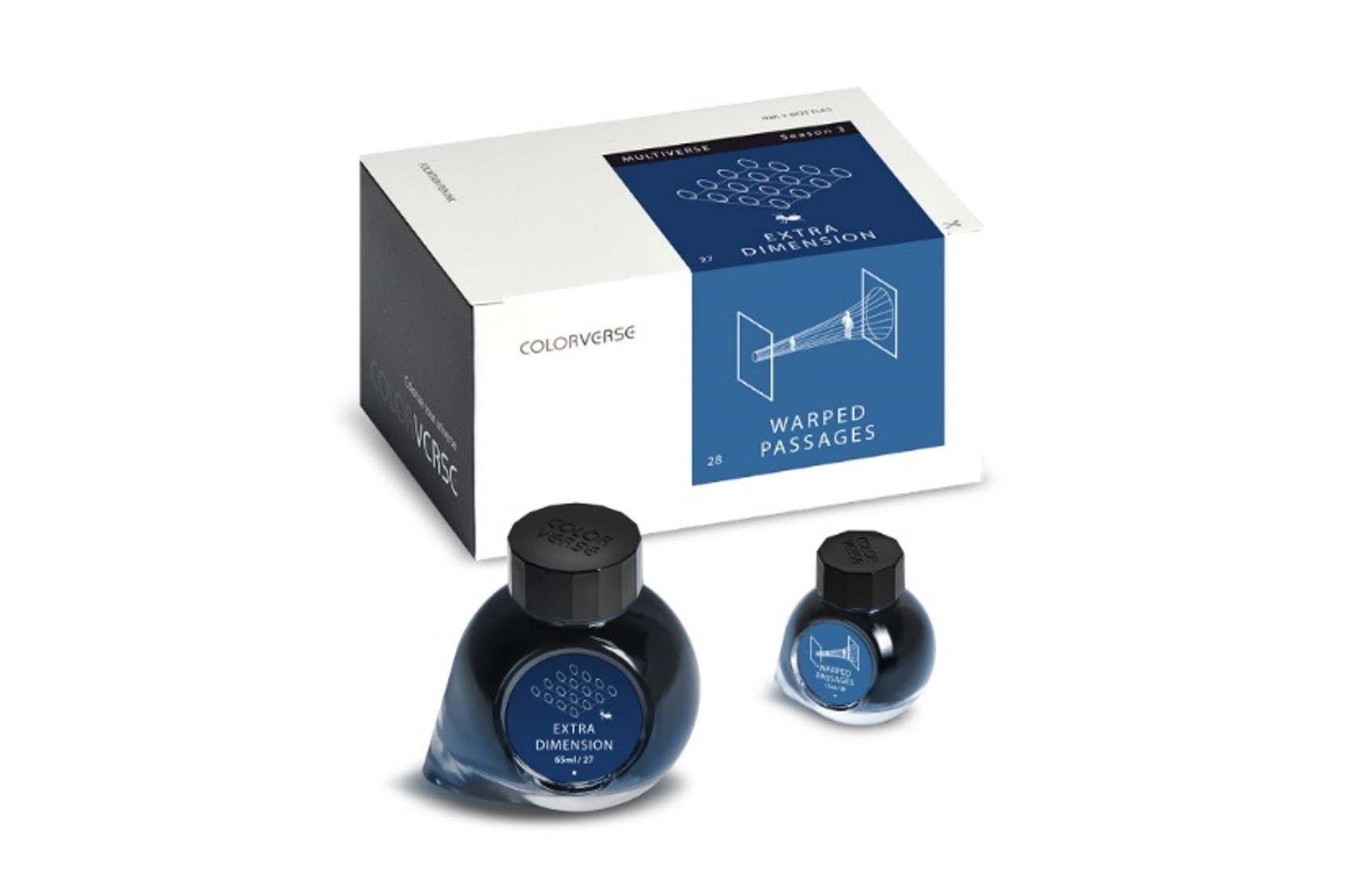 Colorverse Ink - 27 28 Extra Dimension & Warped Passages 超維與蟲洞  15ml 有粉