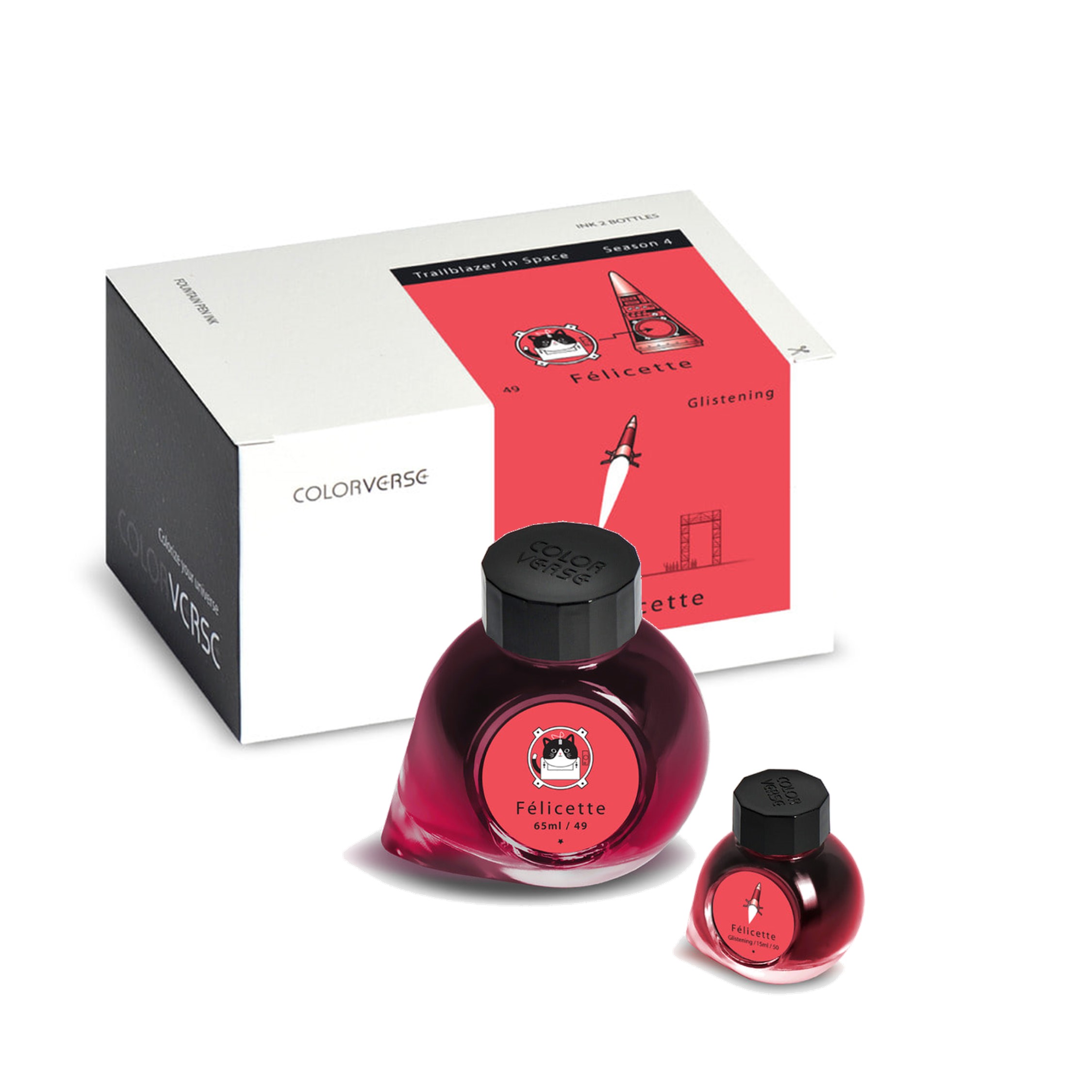 Colorverse Ink - 13 Quasar 類星體  15ml 有粉