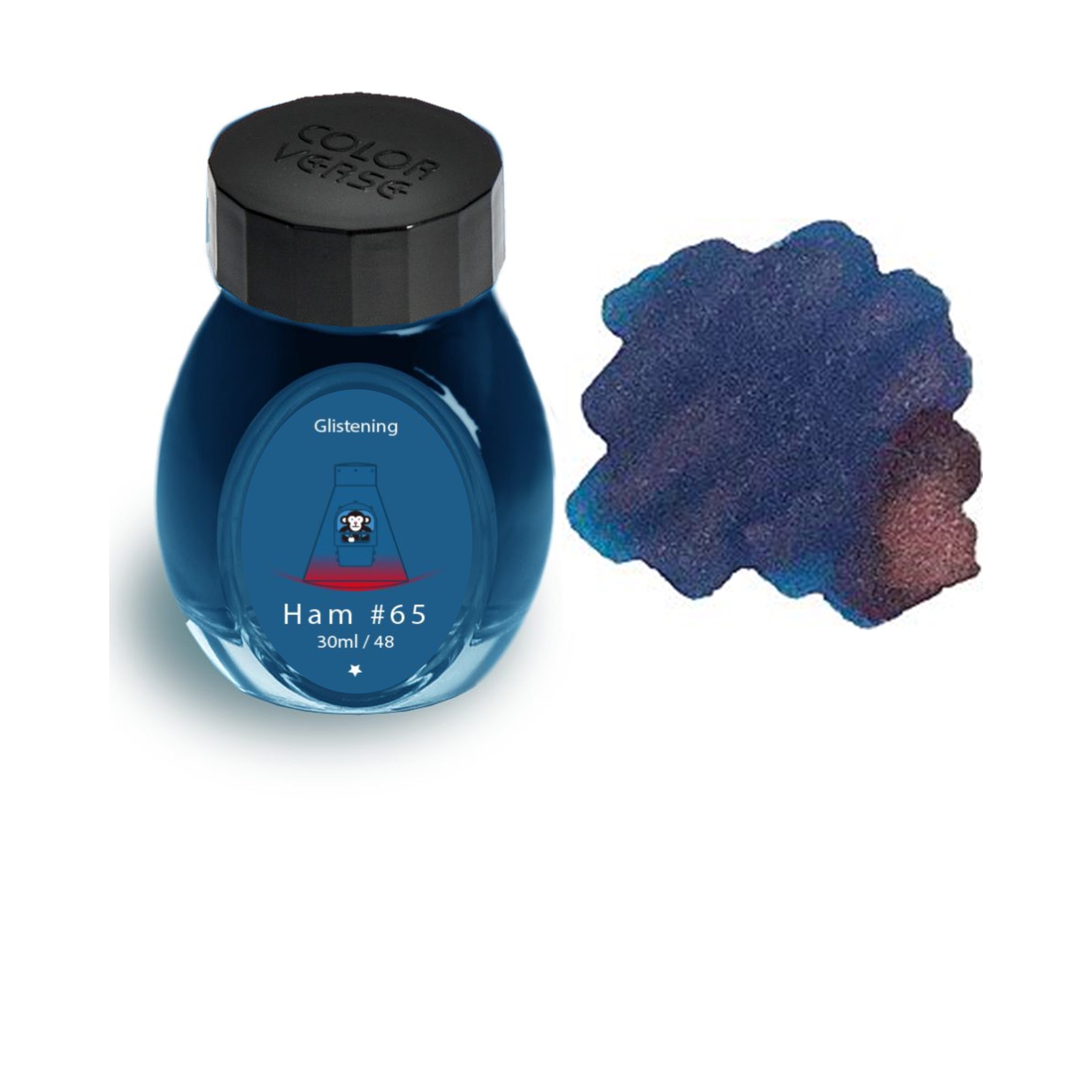 Colorverse Ink - 12 Crystal Planet 水晶星球  15ml 有粉