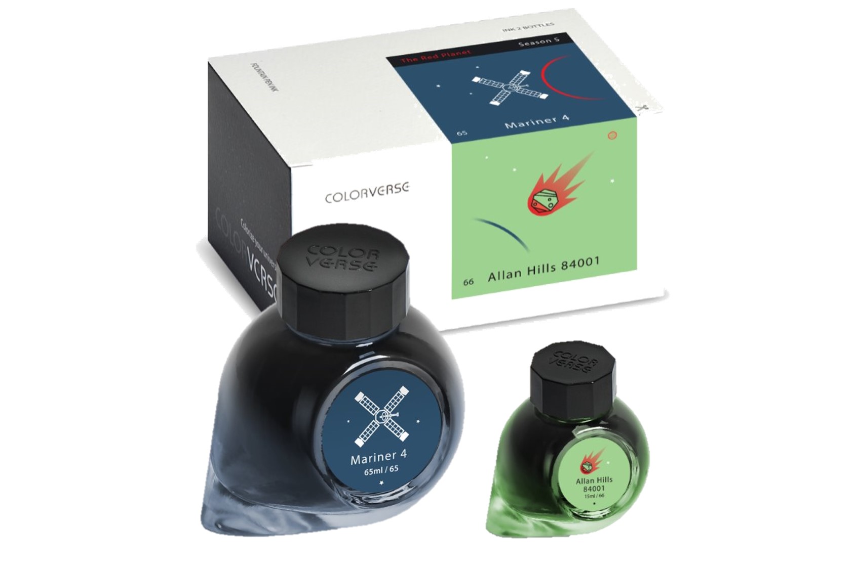 Colorverse Ink - 65 水手四號 第七季 5ml 迷你鋼筆墨水 5ml 有粉