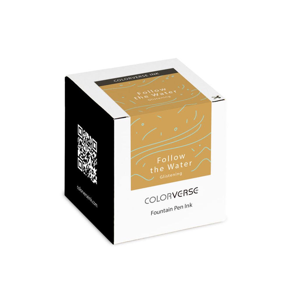 [65ml Water Powder + 5ml Glitter] Colorverse Fountain Pen Ink - 6