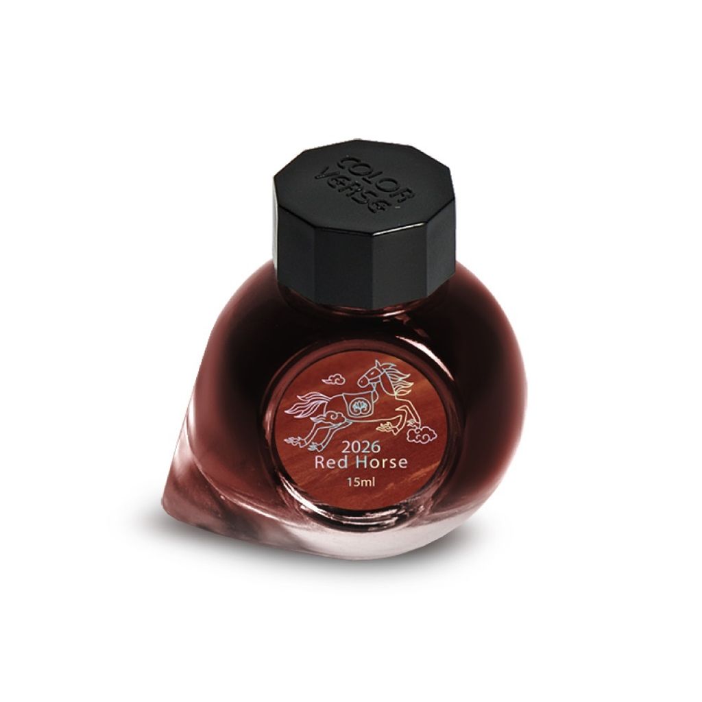 【預購中 紅馬 標準版｜15ml】Colorverse - 2026限定 鋼筆墨水 - 2