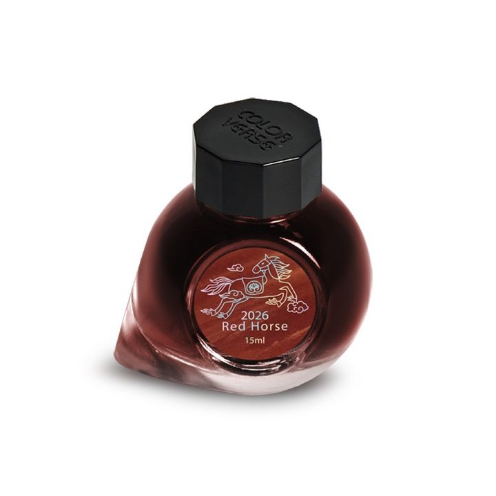【預購中 紅馬 標準版】Colorverse - 2026限定 15ml 鋼筆墨水 - 2