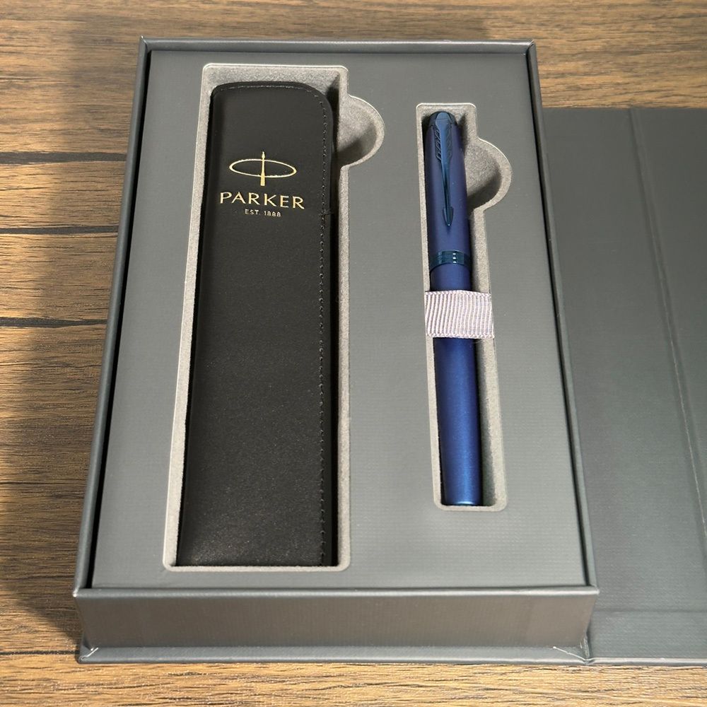 【鋼筆｜電光藍】Parker 派克 - IM 金屬系列 - 7