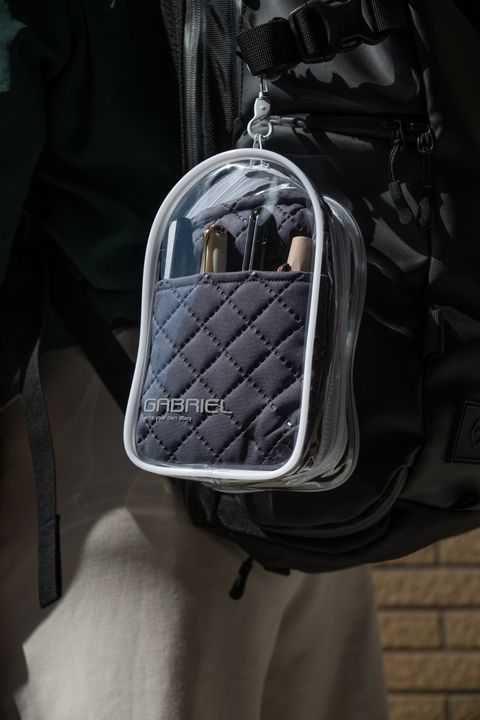 【灰藍｜Sleepy Pen Pouch】Gabriel - 4格 娃包筆袋 - 2