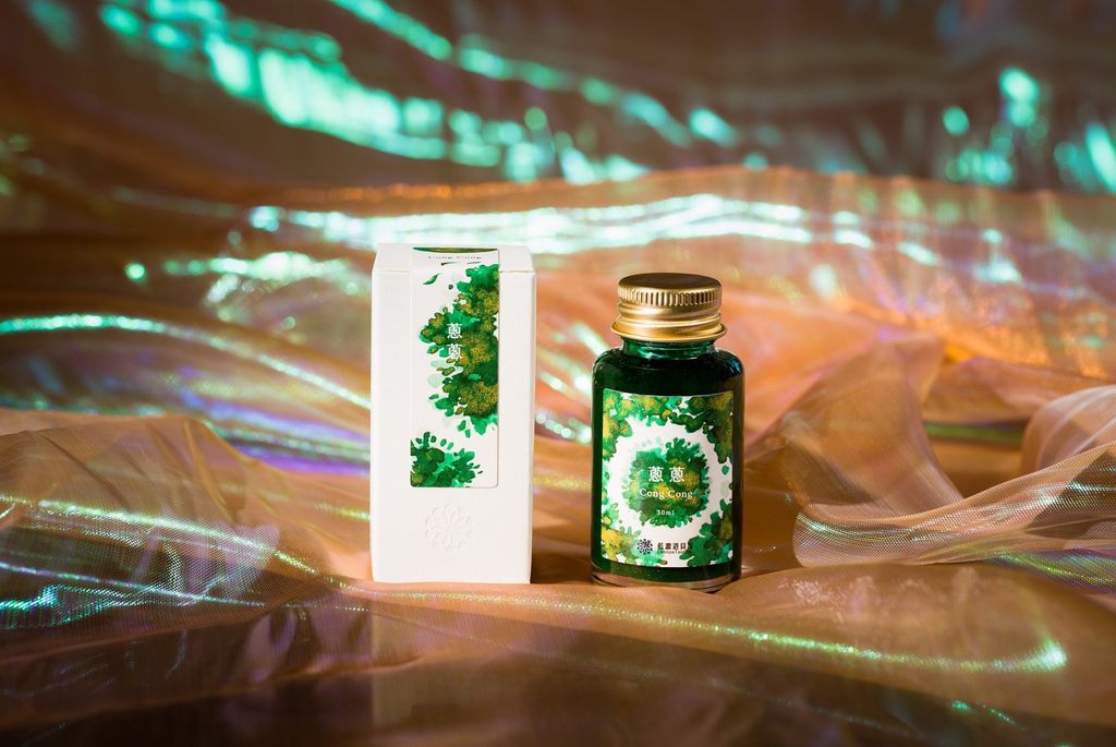 【蔥蔥｜30ml】藍濃道具屋 - 2026 光之詩 鋼筆墨水 - 2