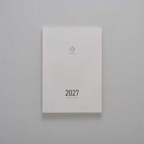 預購中 【台灣假期版｜A5 兩日一頁】Take a Note - 2027 Regular Planner 時效日誌手帳 - 2