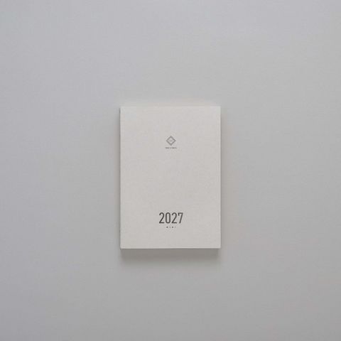 預購中 【台灣假期版｜A6 兩日一頁】Take a Note - 2027 Mini Planner 時效日誌手帳 - 2
