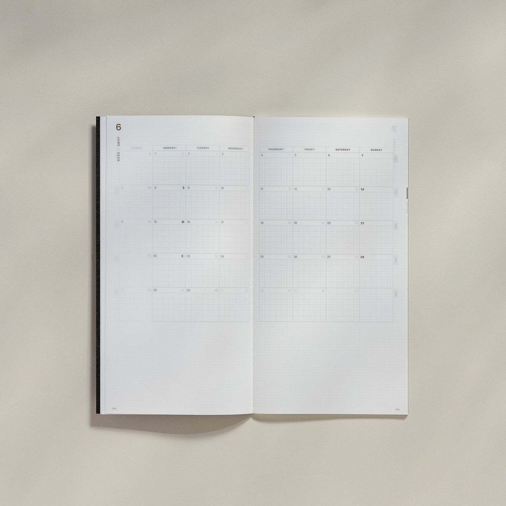 預購中 【Slim Biweekly｜雙週時效日誌】Take a Note - 2027 Slim Biweek 手帳 - 7