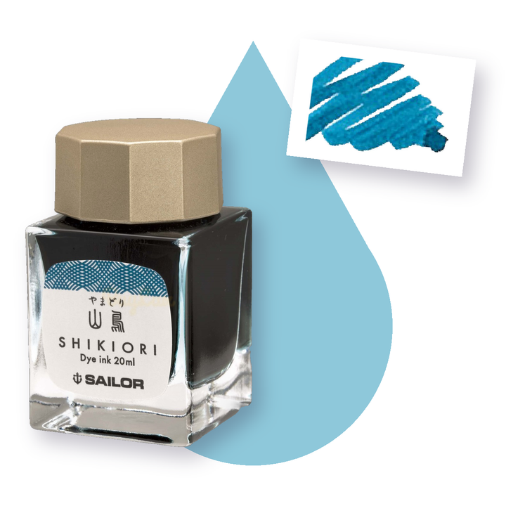 寫樂 - 山鳥 20ml 四季織 四季彩鋼筆墨水 | Sailor - YAMADORI / 20ml / Shikiori / Fountain Pen Ink