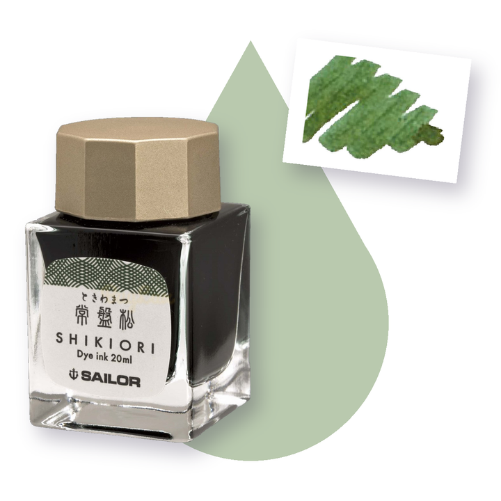 寫樂 - 常盤松 常盤松 20ml 四季織 四季彩鋼筆墨水 | Sailor - TOKIWAMATSU / 20ml / Shikiori / Fountain Pen Ink