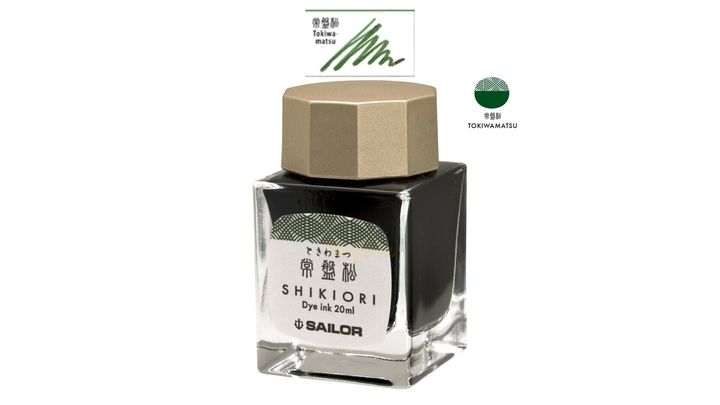 寫樂 - 常盤松 常盤松 20ml 四季織 四季彩鋼筆墨水 | Sailor - TOKIWAMATSU / 20ml / Shikiori / Fountain Pen Ink - 2