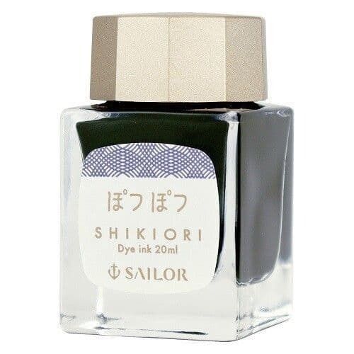 寫樂 - 224 凍雨  ぽつぽつ Potsu Potsu 20ml 四季織鋼筆墨水 - 2