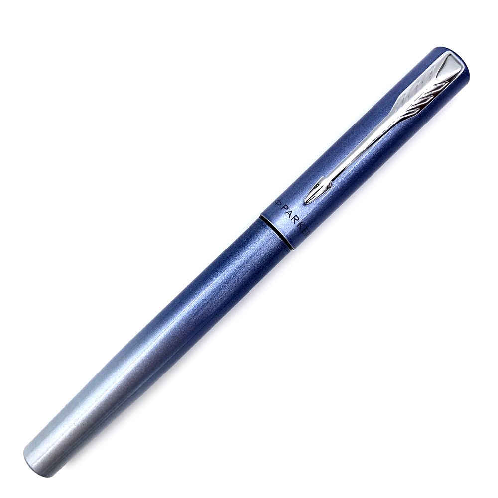 【鋼筆+鋼珠筆｜櫻花藍 皮套禮盒】Parker 派克 - 新威雅 - 3