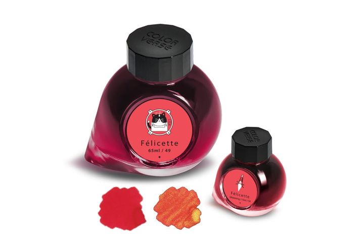 【貓咪菲莉希閃粉】Colorverse - 49/50 Felicette & Felicette G Set 65ml + 15ml Ink