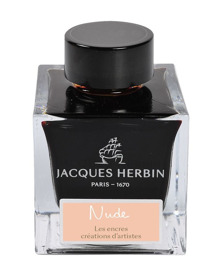 Jacques Herbin - Nude 膚色 時尚時裝插畫家 Marc-Antoine Coulon 聯名款 | 1670 50ml 鋼筆墨水