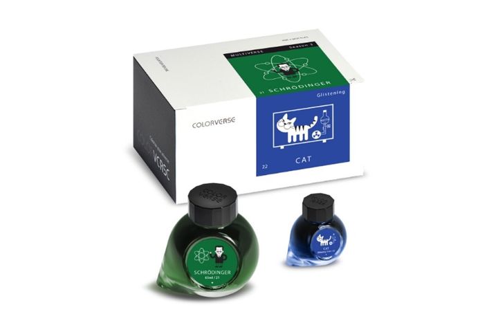 【薛丁格與貓 (閃粉)】Colorverse - 21/22 Schrodinger & Cat Set 65ml + 15ml Ink - 2