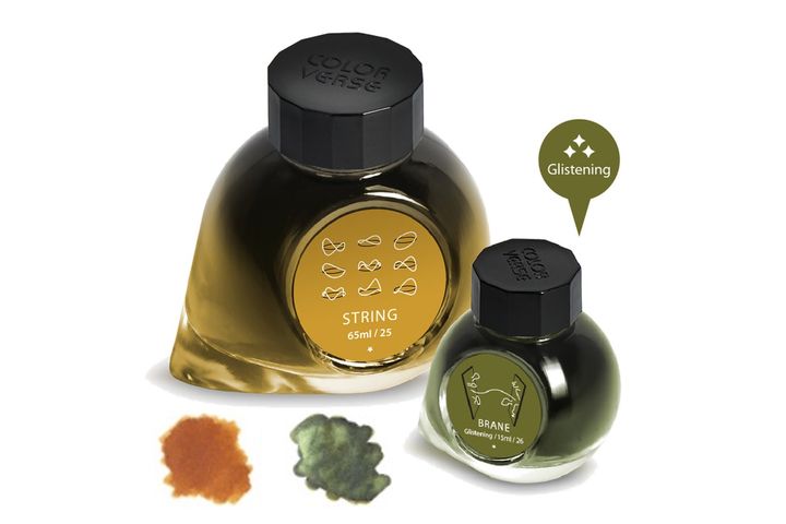 【弦與膜 (閃粉)】Colorverse - 25/26 String & Brane Set 65ml + 15ml Ink