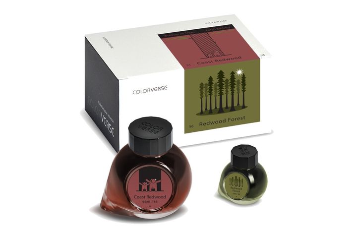 【加州紅木與紅木森林】Colorverse - 55/56 Coast Redwood & Redwood Forest Set 65ml + 15ml Ink - 2