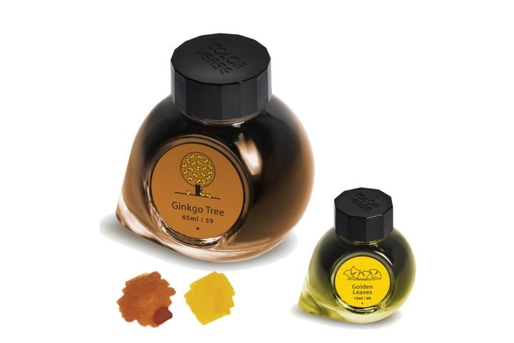 【銀杏與金葉】Colorverse - 59/60 Ginkgo Tree & Golden Leaves Set 65ml + 15ml Ink